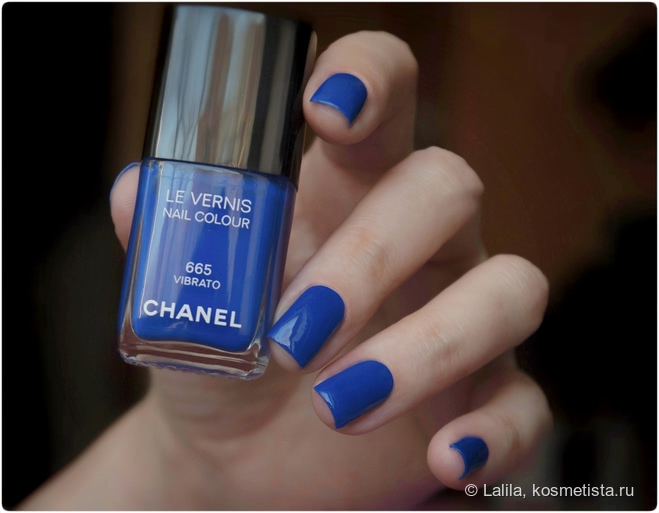 Любителям синего. Chanel Vibrato и K°