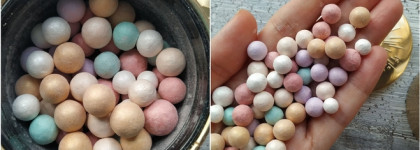 Девять баночек пудр, любимых и не очень