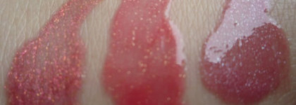 Моя любовь навсегда - блески Chanel Lèvres Scintillantes Glossimer. 128 Meteore, 149 Nakkar и 119 Wild Rose