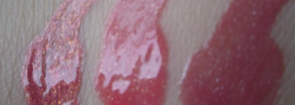 Моя любовь навсегда - блески Chanel Lèvres Scintillantes Glossimer. 128 Meteore, 149 Nakkar и 119 Wild Rose