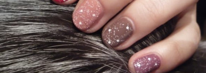 Зимний пост: Dance Legend Dotty Top на разном фоне