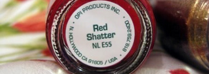 Два OPI из ларца... Rally Pretty Pink NL S19 и Red Shutter NL E55