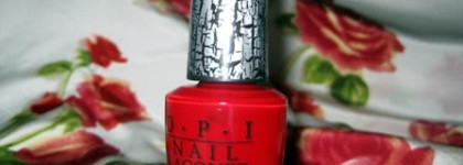 Два OPI из ларца... Rally Pretty Pink NL S19 и Red Shutter NL E55