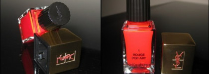 Кое-что из новой коллекции лаков YSL La Laque Couture (№ 1, 3, 22 и 29)