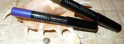 Карандаши для глаз Sefora Jumbo Liner 12Hr Wear Waterproof (№ 1311174 Color 14 Violet и №1311091 Color 09 Kaki)