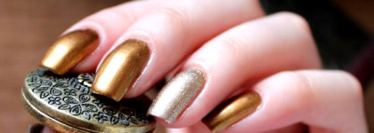 Золотой дуэт Maxi Color Style laquer №068 и Essence №140 Go bold