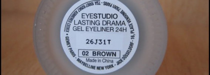 Maybelline Eyestudio Lasting Drama Gel Eyeliner 24h 02 Brown
