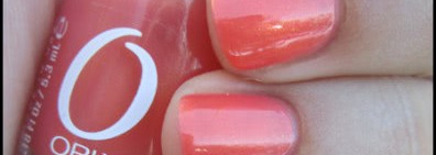 Мой любимый рыжик - Orly Orange sorbet