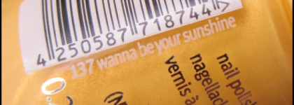 Солнечный Essence colour & go №137 Wanna be your sunshine