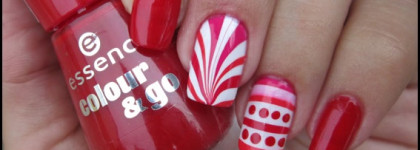 Мой первый водный маникюр с Essence colour & go nail polish 114 fame fatal