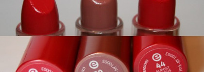 помады essence  # 48, # 50, # 44, # 33, # 35