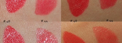 помады essence  # 48, # 50, # 44, # 33, # 35