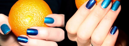 Двойной маникюр с Essence color&go #76 и #24