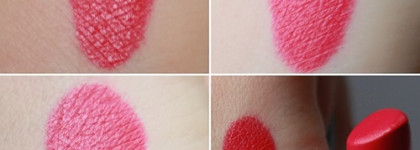 Помады Rimmel Lasting Finish #038 in vogue и #120 cutting edge