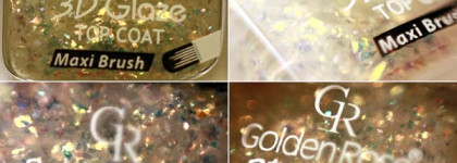 Golden Rose 3D Glaze top coat #01, #03, #04