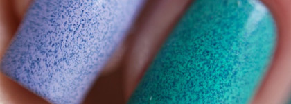 El Corazon серия "Kaleidoscope" Professional Nail Polish коллекция "Грёзы о весне"  #08 "Зов колокольчика" и #03 "Мечты… букет фиалок"