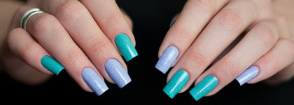 El Corazon серия "Kaleidoscope" Professional Nail Polish коллекция "Грёзы о весне"  #08 "Зов колокольчика" и #03 "Мечты… букет фиалок"