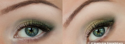 El Corazon Eyeliner Гипоаллергенная жидкая подводка "Gold in Black"