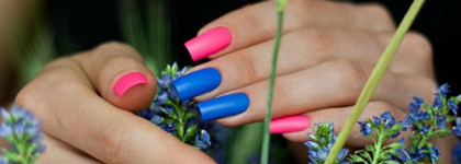 Лаки El Corazon "Matte Effect" Neon Nail Polish - #146 и #144