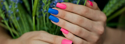 Лаки El Corazon "Matte Effect" Neon Nail Polish - #146 и #144