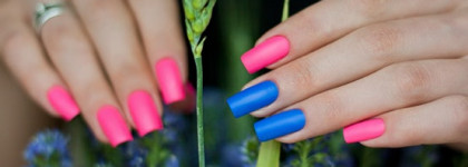 Лаки El Corazon "Matte Effect" Neon Nail Polish - #146 и #144