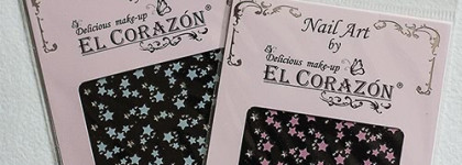 Наклейки для дизайна ногтей от El Corazon (Nail Art by El Corazon EC w26, EC p26,EC b1)