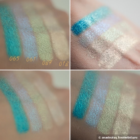 Тени EL Corazon Delicious Make-up Eye Shadow Waterproof Aqua Holographic #003-087(в палетке)