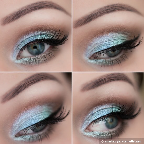 Тени EL Corazon Delicious Make-up Eye Shadow Waterproof Aqua Holographic #003-087(в палетке)