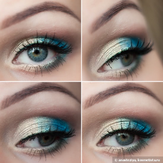 Тени EL Corazon Delicious Make-up Eye Shadow Waterproof Aqua Holographic #003-087(в палетке)