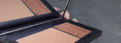 Yves Rocher Couleurs Nature "Загар и Перламутр"  bronzer and shimmer powder duo #02 Hale mat