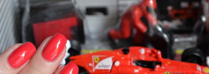 Konad Gel Effect Nail Polish Extreme red