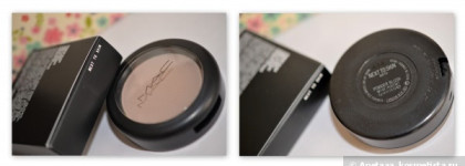MAC Powder Blush Matte в оттенке Next to Skin. Контурирующие румяна для скул в серо-бежевом оттенке