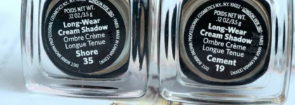 Bobbi Brown Long-Wear Cream Shadow в оттенках: Cement 19 и Shore 35