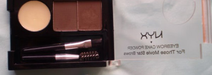 Подкрашиваем брови или NYX Eyebrow Cake Powder Ecp02 Dark Brown / Brown