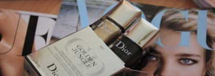 Лак осени Dior 001 Golden Jungle Duo Vernis Or & Top Coat Fini Croco