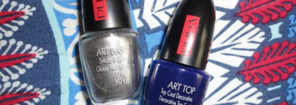 Мой первый кракелюр- Pupa Nail ART KIT  Silver & blue