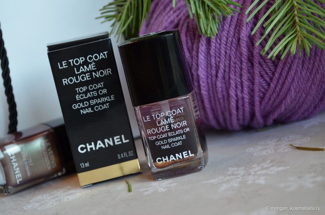 Chanel Rouge Noir Gold Sparkle Nail Coat | Отзывы покупателей | Косметиста