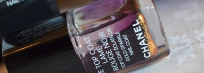 Chanel Rouge Noir Gold Sparkle Nail Coat