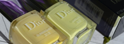 Весна'16 любимое лаковое: Dior Vernis #302 Garden; YSL #71 Peace Green; Chanel Le Vernis #683 Sunrise Trip