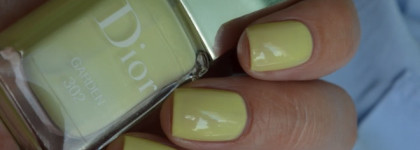 Весна'16 любимое лаковое: Dior Vernis #302 Garden; YSL #71 Peace Green; Chanel Le Vernis #683 Sunrise Trip