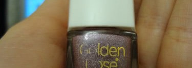 Мой любимчик Golden Rose Holographic Color Nail Laquer №110