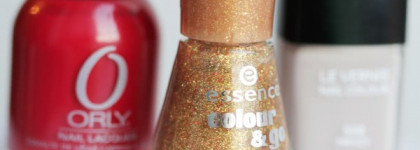 Essence Colour & Go Nail Polish 121 Gold Fever (3 варианта его носки)