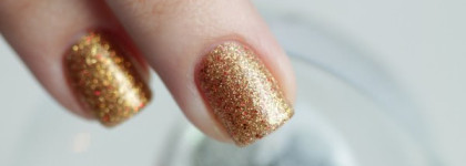 Essence Colour & Go Nail Polish 121 Gold Fever (3 варианта его носки)