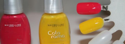 Мои лаки от Maybelline