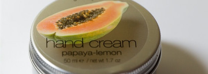 Крем для рук Greenland Hand Cream papaya-lemon