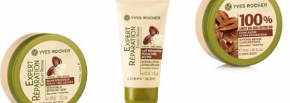 Нежная, бархатистая кожа с молочком для тела Yves Rocher Expert Reparation