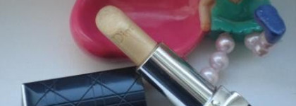 Моя первая помада Dior Rouge # 217 и сразу разочарование