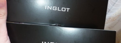 Тени Inglot 392, 379, 386, 375, 446, 360,  27, 372, 361, 368 . Ода о любви