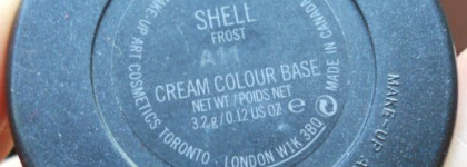 Блестим вместе с MAC Cream colour base в оттенке Shell