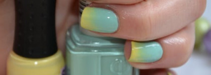 Четыре лака - четыре маникюра, или Как я осваивала градиент (Essie #19, 20, 99, Orly Lemonade)